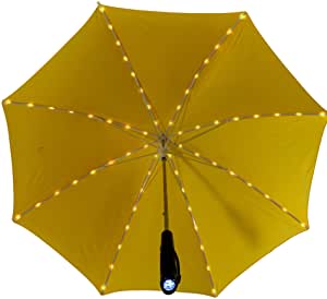 LED Lights Sun, Wind or Rain Umbrella for Adults and Kids  (5 colors)