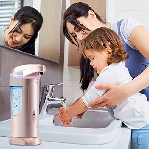 Automatic Liquid Electric Touchless Soap Dispenser w/Adjustable Volume Switches (3 colors) - Pink and Caboodle