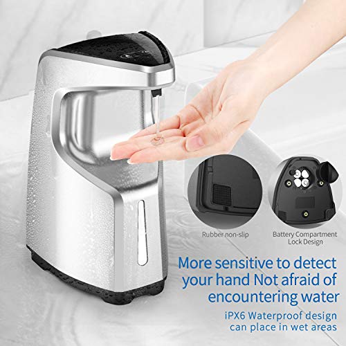 Automatic Touchless Bath or Kitchen Soap Dispenser w/Infrared Motion Sensor (2 colors) - Pink and Caboodle