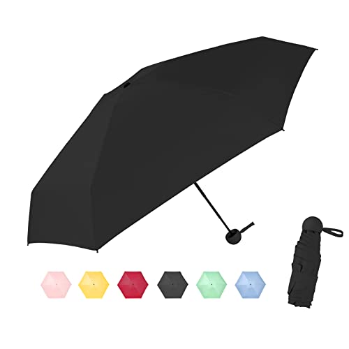 Compact Portable Mini Umbrella, Folding & Lightweight, UV Protection (5 colors) - Pink and Caboodle
