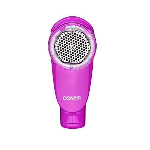 Conair Battery Operated Fabric Defuzzer/Shaver, Pink - Pink and Caboodle